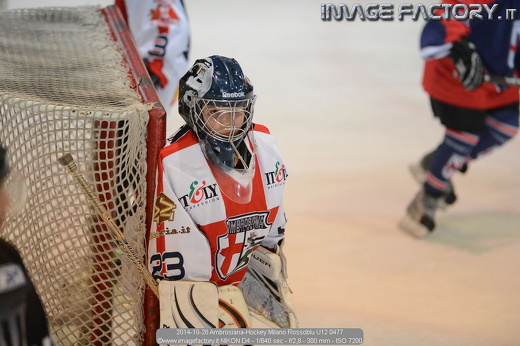 2014-10-26 Ambrosiana-Hockey Milano Rossoblu U12 0477